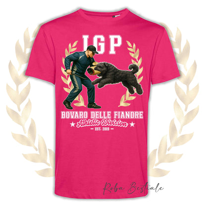 T-Shirt IGP ATTACK - BOVARO DELLE FIANDRE - Uomo o Donna, disponibile in tanti colori - dalla XS alla 5XL