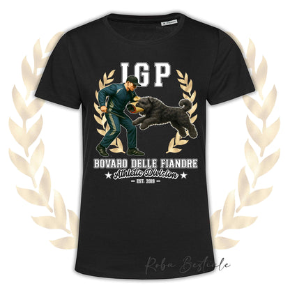 T-Shirt IGP ATTACK - BOVARO DELLE FIANDRE - Uomo o Donna, disponibile in tanti colori - dalla XS alla 5XL