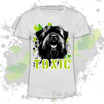 T-Shirt TOXIC - BOVARO DELLE FIANDRE - Uomo o Donna, disponibile in tanti colori - dalla XS alla 5XL