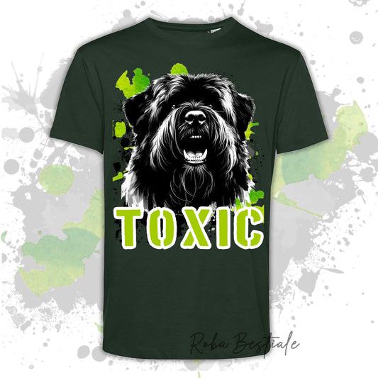 T-Shirt TOXIC - BOVARO DELLE FIANDRE - Uomo o Donna, disponibile in tanti colori - dalla XS alla 5XL