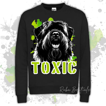 Felpa TOXIC - BOVARO DELLE FIANDRE - Girocollo, Unisex, in tanti colori! - dalla XS alla 3XL