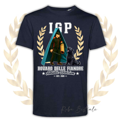 T-Shirt IGP REVIER - BOVARO DELLE FIANDRE - Uomo o Donna, disponibile in tanti colori - dalla XS alla 5XL