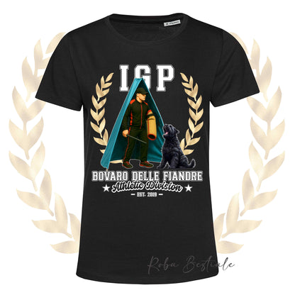 T-Shirt IGP REVIER - BOVARO DELLE FIANDRE - Uomo o Donna, disponibile in tanti colori - dalla XS alla 5XL