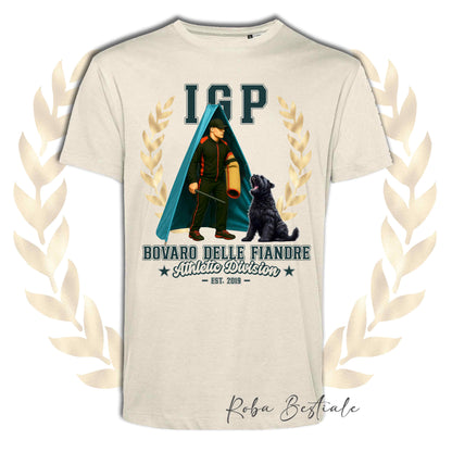 T-Shirt IGP REVIER - BOVARO DELLE FIANDRE - Uomo o Donna, disponibile in tanti colori - dalla XS alla 5XL