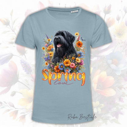 T-Shirt SPRING LOVE - BOVARO DELLE FIANDRE - Uomo o Donna, disponibile in tanti colori - dalla XS alla 5XL