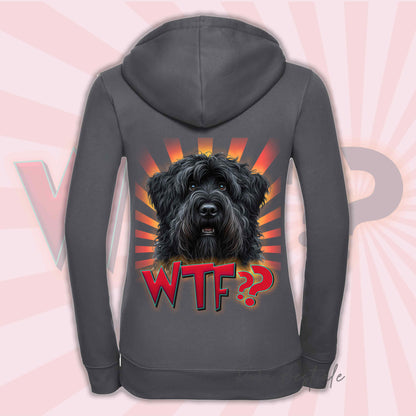 Sweat-shirt BOVIER DES FLANDRES - Capuche et Zip - Collection WTF??