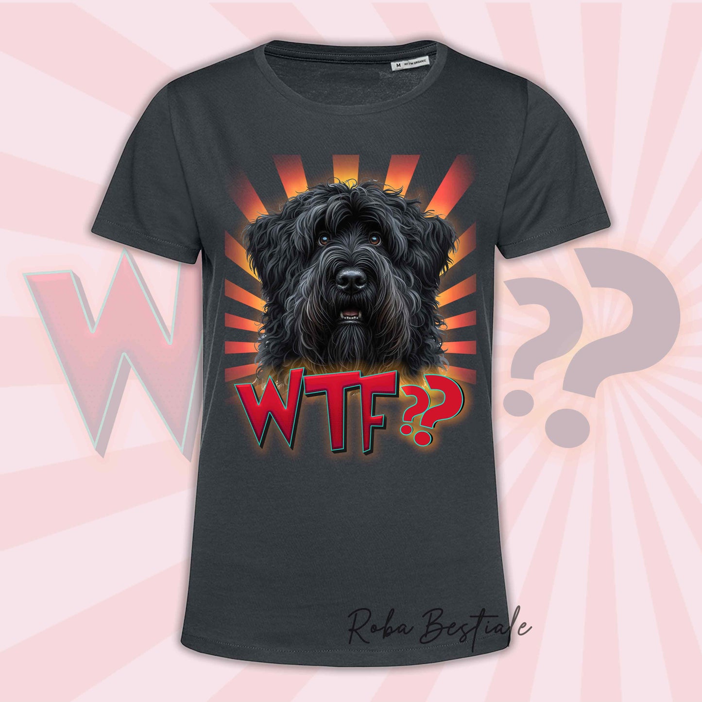 T-Shirt WTF?? - BOVARO DELLE FIANDRE - Uomo o Donna, disponibile in tanti colori - dalla XS alla 5XL