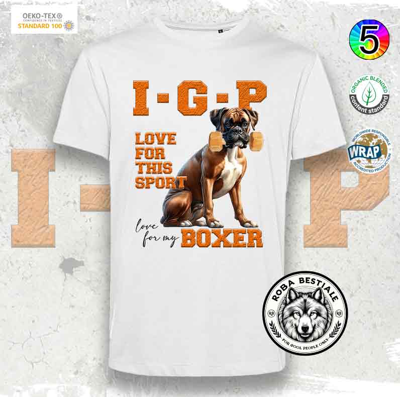 T-Shirt IGP LOVE - BOXER Fulvo