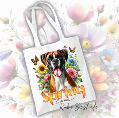 Tote Bag BOXER Fauve - Collection Spring Love
