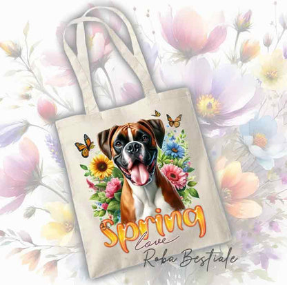 Tote Bag BOXER Fauve - Collection Spring Love