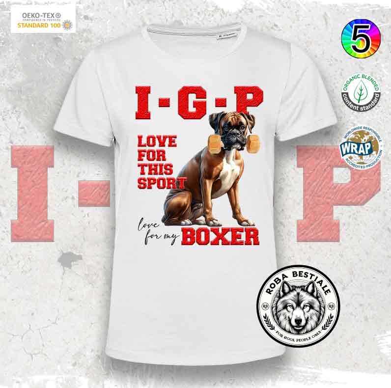 T-Shirt IGP LOVE - BOXER Fulvo