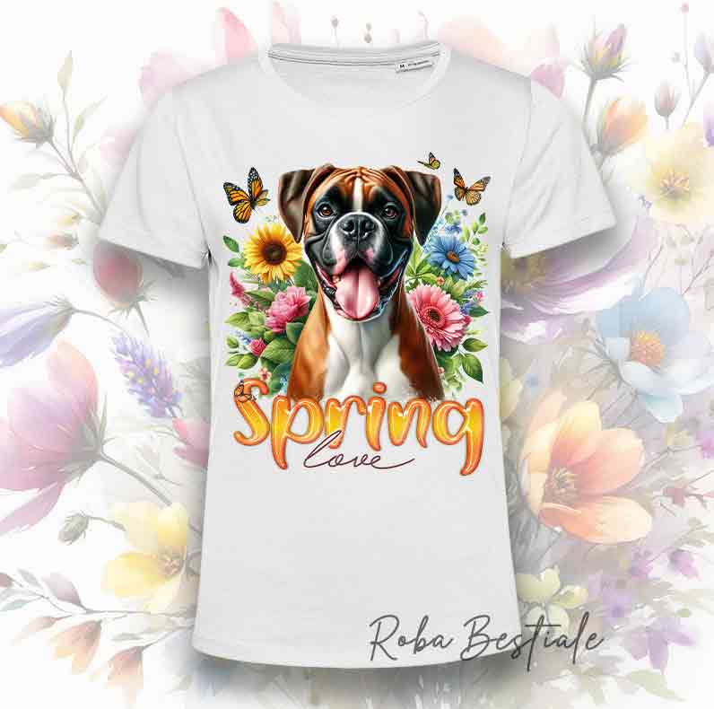 T-Shirt SPRING LOVE - BOXER Fulvo