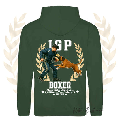 Felpa IGP ATTACK - BOXER Fulvo - Con Cappuccio e Tasconi, Unisex, in tanti colori - dalla XS alla 5XL