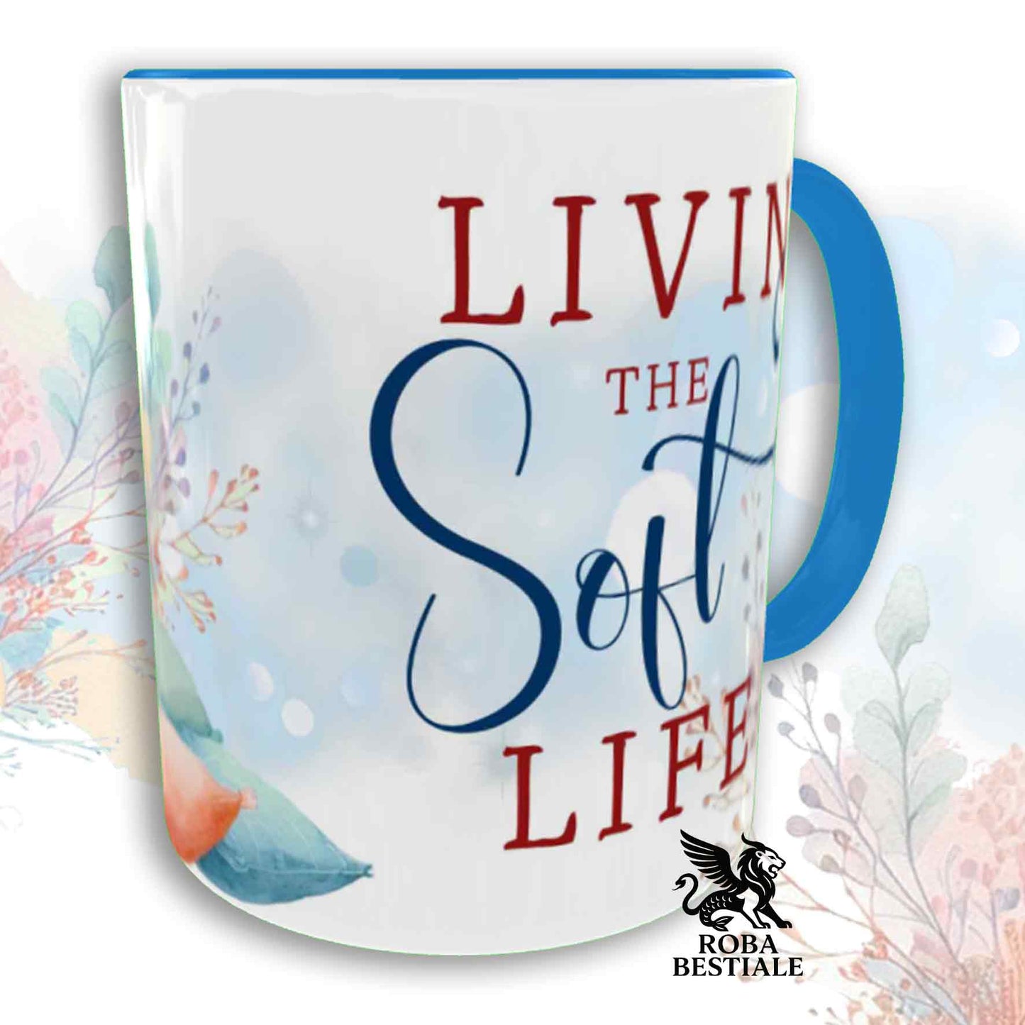 Tazza SOFT LIFE - BOXER Fulvo - In Ceramica, colore a scelta - 330 ml