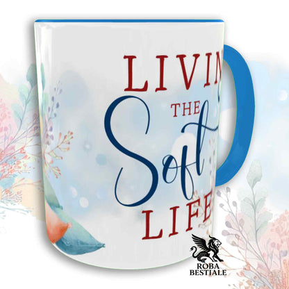 Tazza SOFT LIFE - BOXER Fulvo - In Ceramica, colore a scelta - 330 ml