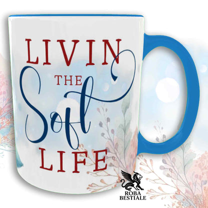 Tazza SOFT LIFE - BOXER Fulvo - In Ceramica, colore a scelta - 330 ml