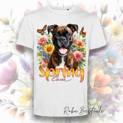 T-Shirt SPRING LOVE - BOXER TIGRATO