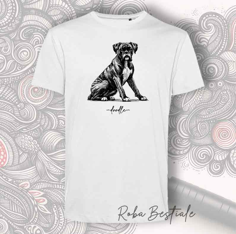 T-Shirt DOODLE - BOXER Tigrato