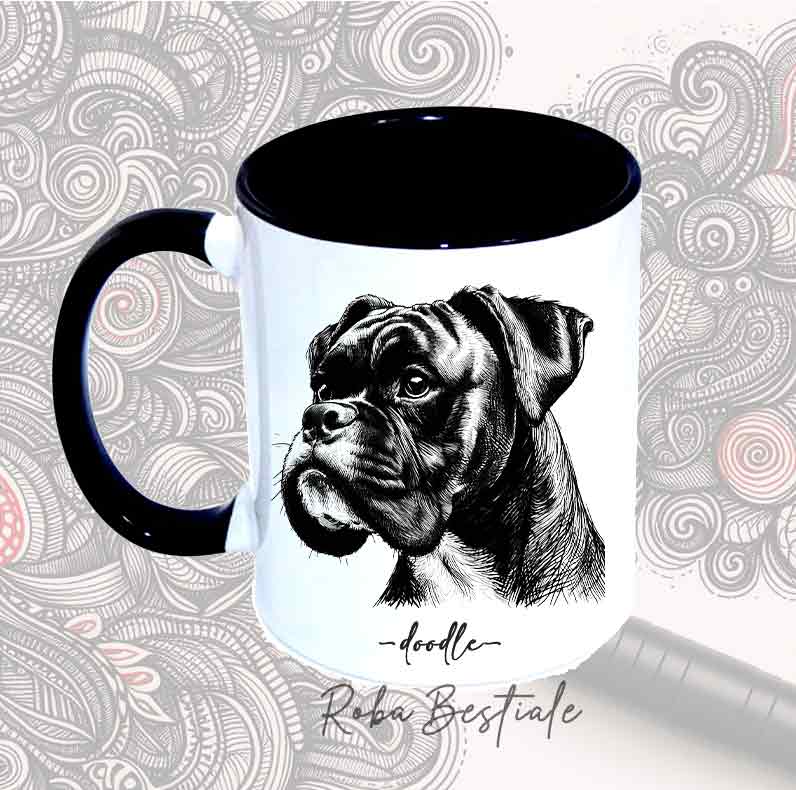 DOODLE mug - DUTCH SHEPHERD