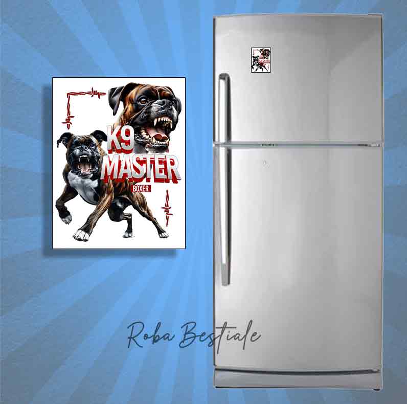 Magnete K9 MASTER - BOXER Tigrato