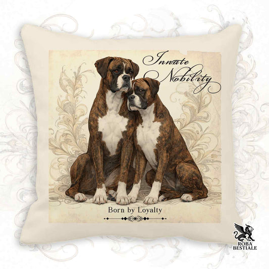 Cuscino NOBILITY - BOXER Tigrato - 100% Tela di Cotone - 40x40 cm