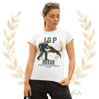 T-Shirt IGP ATTACK - BOXER Tigrato - Uomo o Donna - dalla XS alla 5XL
