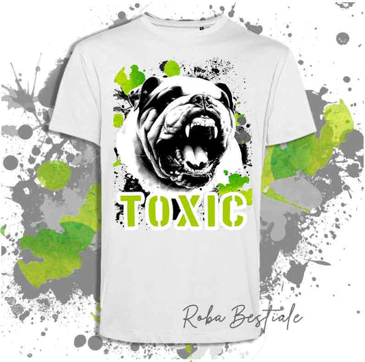 T-Shirt TOXIC - BULLDOG INGLESE