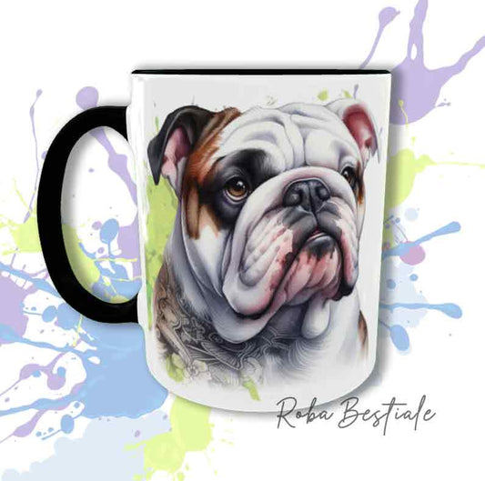 Tazza INKED SOUL - BULLDOG INGLESE Bianco & Tigrato