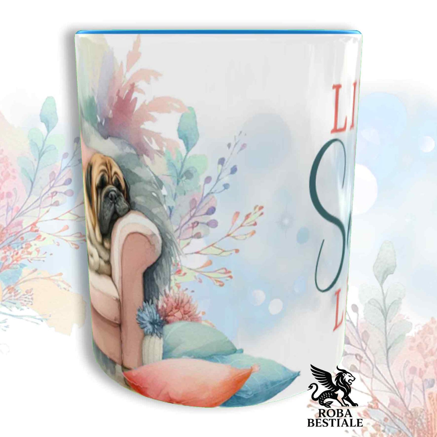 Tazza SOFT LIFE - BULLMASTIFF - In Ceramica, colore a scelta - 330 ml