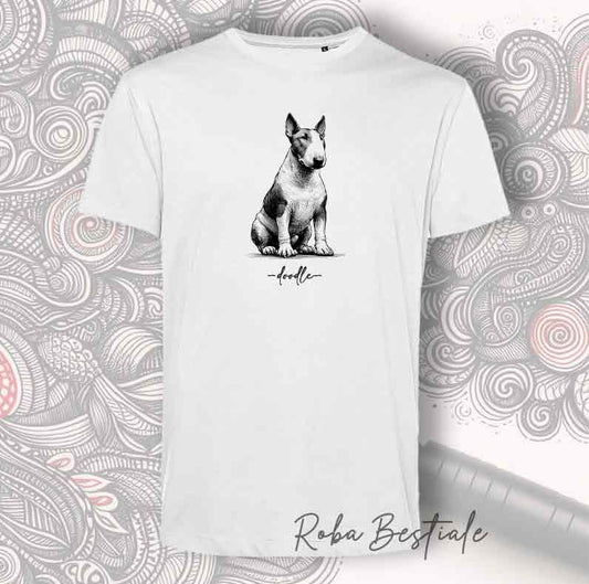 T-Shirt DOODLE - BULL TERRIER