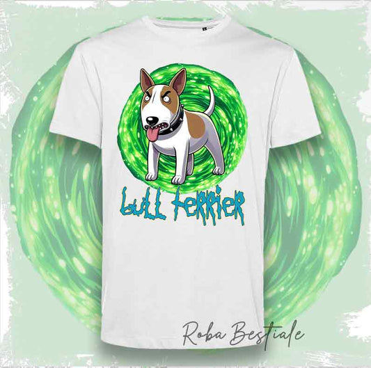 T-Shirt RICK & MORTY - BULL TERRIER