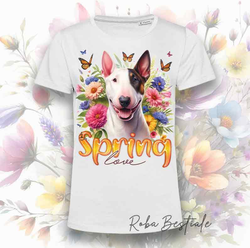SPRING LOVE T-Shirt - BULL TERRIER