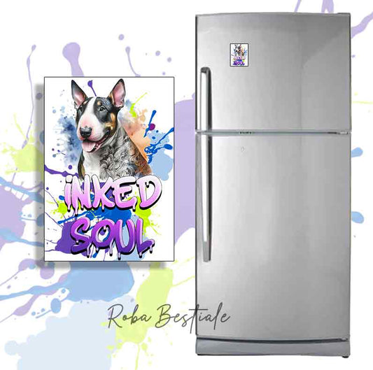 Magnete INKED SOUL - BULL TERRIER Tricolor