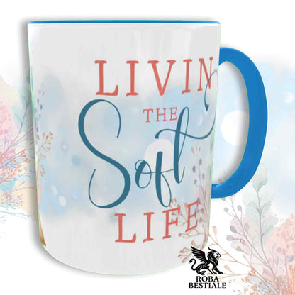 Tazza SOFT LIFE - CAIRN TERRIER Crema - In Ceramica, colore a scelta - 330 ml