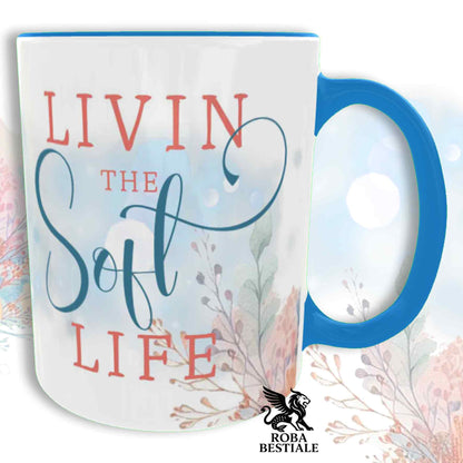 Tazza SOFT LIFE - CAIRN TERRIER Crema - In Ceramica, colore a scelta - 330 ml