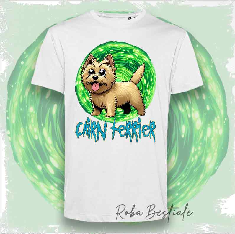 RICK &amp; MORTY T-Shirt - CAIRN TERRIER