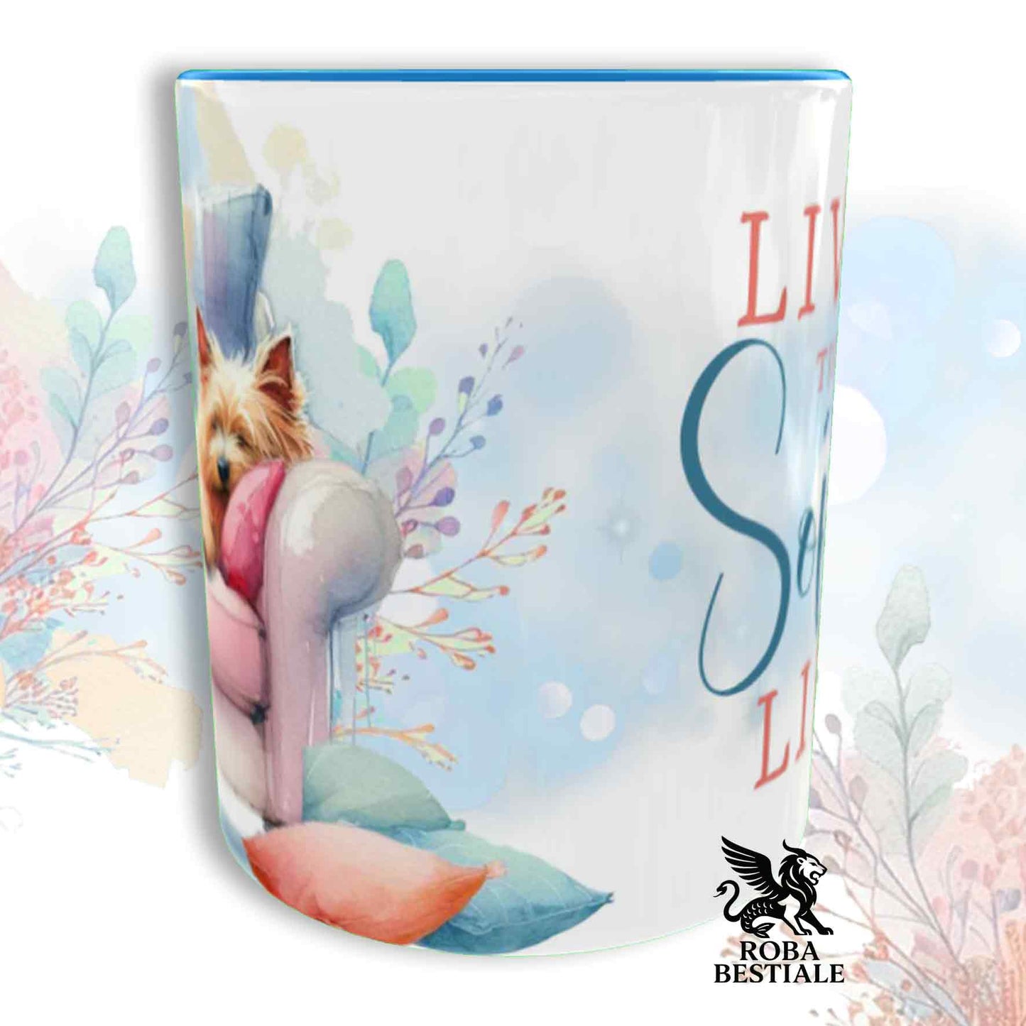 Tazza SOFT LIFE - CAIRN TERRIER Grano - In Ceramica, colore a scelta - 330 ml