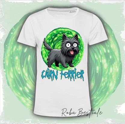 RICK &amp; MORTY T-Shirt - CAIRN TERRIER