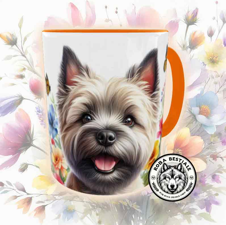 SPRING LOVE mug - CAIRN TERRIER