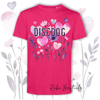 T-Shirt CANDY - DISC DOG - 6 COLORI DISPONIBILI - Uomo o Donna, 100% Cotone, dalla XS alla 5XL