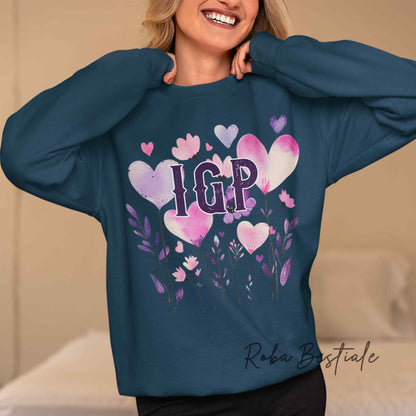 Felpa CANDY - IGP - 6 Colori disponibili  - Unisex - dalla XS alla 3XL