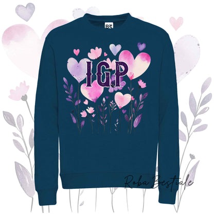 Felpa CANDY - IGP - 6 Colori disponibili  - Unisex - dalla XS alla 3XL