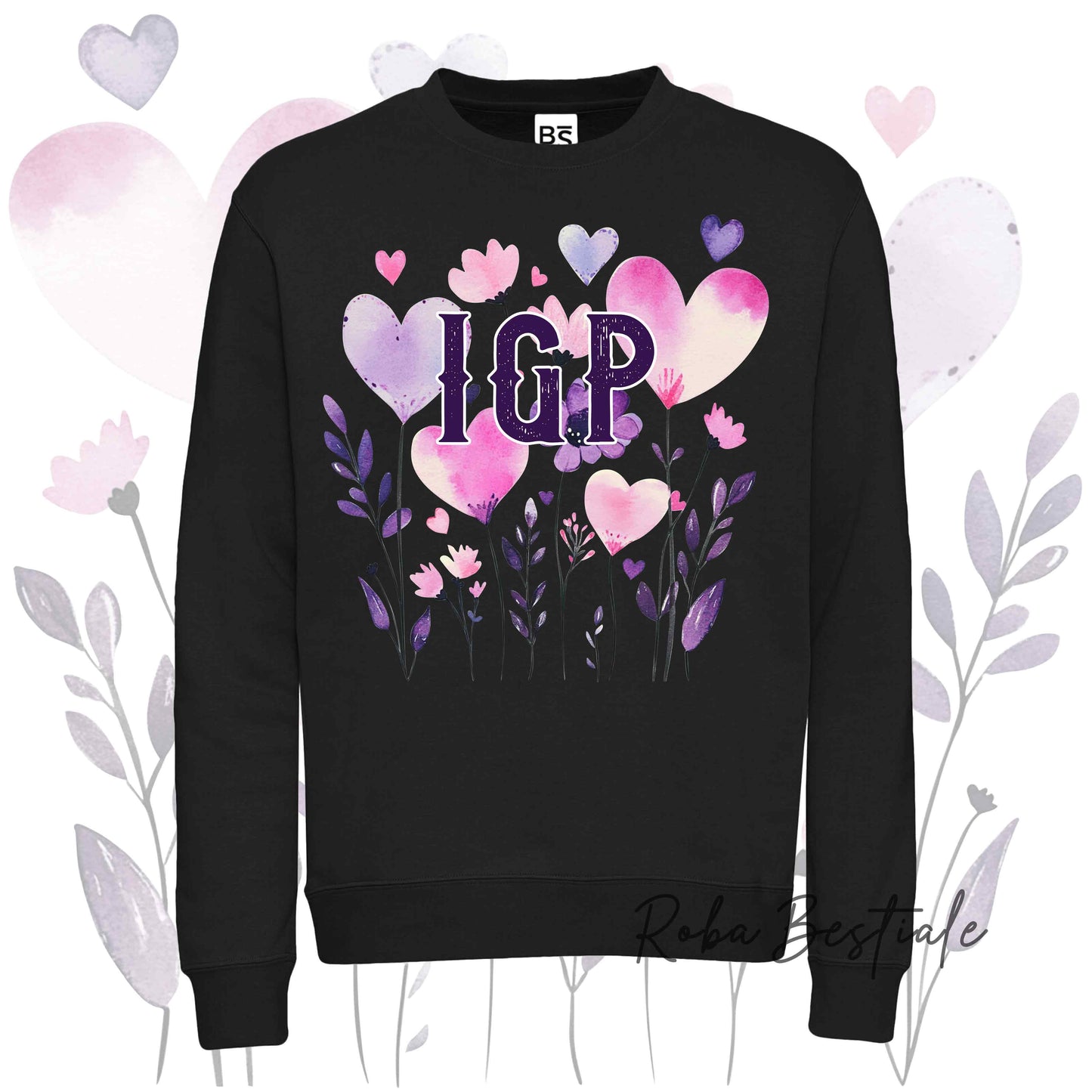 Felpa CANDY - IGP - 6 Colori disponibili  - Unisex - dalla XS alla 3XL