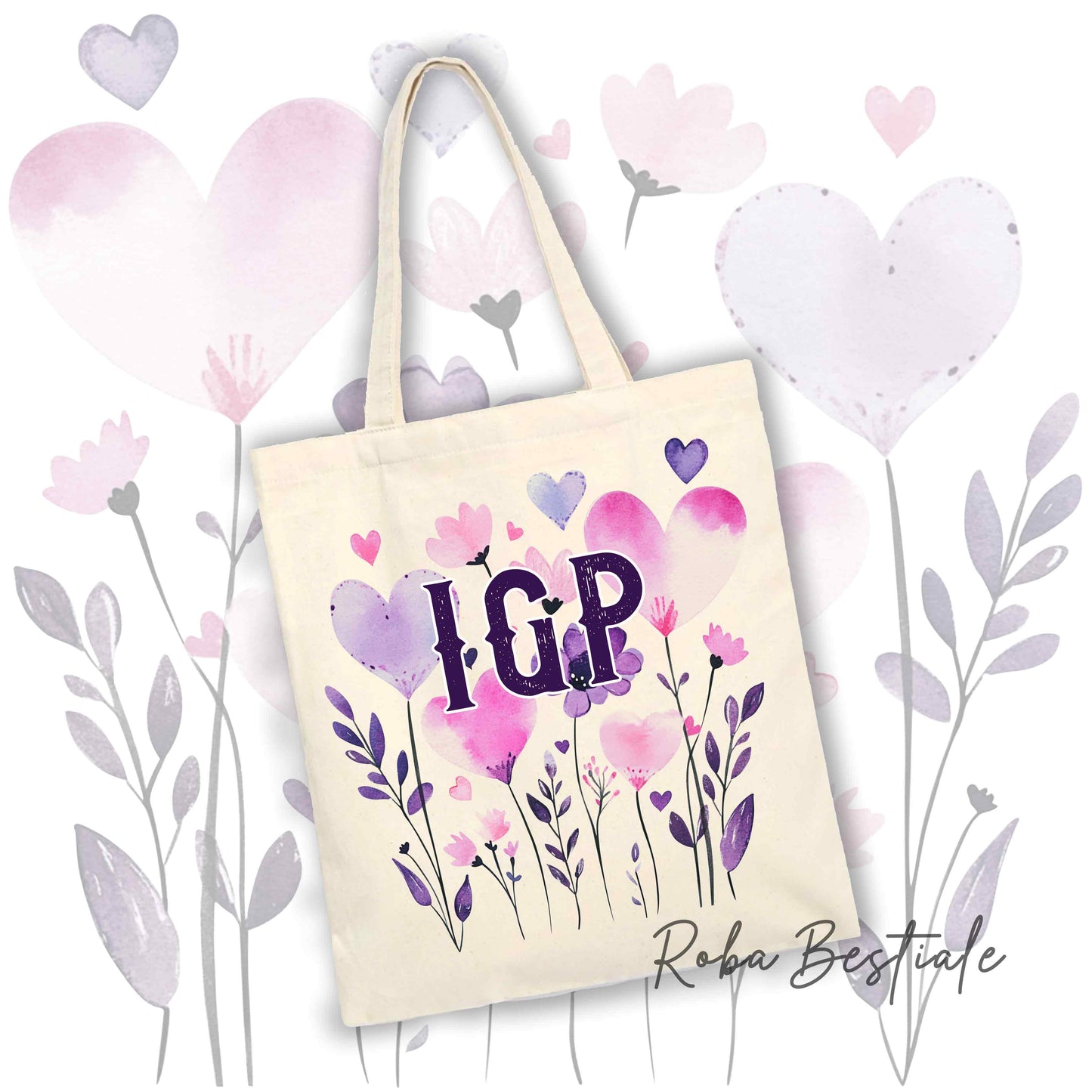 Shopper CANDY - IGP - Diversi colori disponibili, 100% Cotone