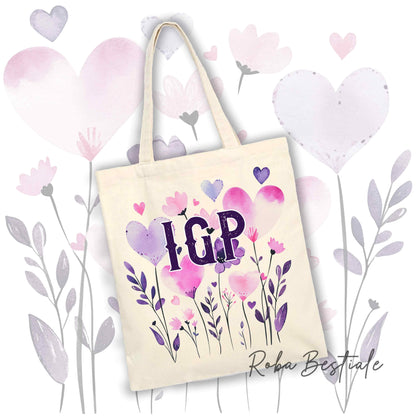 Shopper CANDY - IGP - Diversi colori disponibili, 100% Cotone