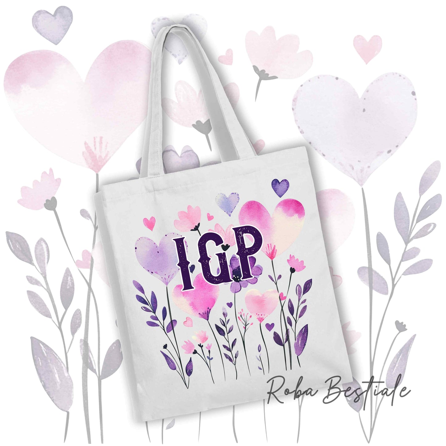 Shopper CANDY - IGP - Diversi colori disponibili, 100% Cotone
