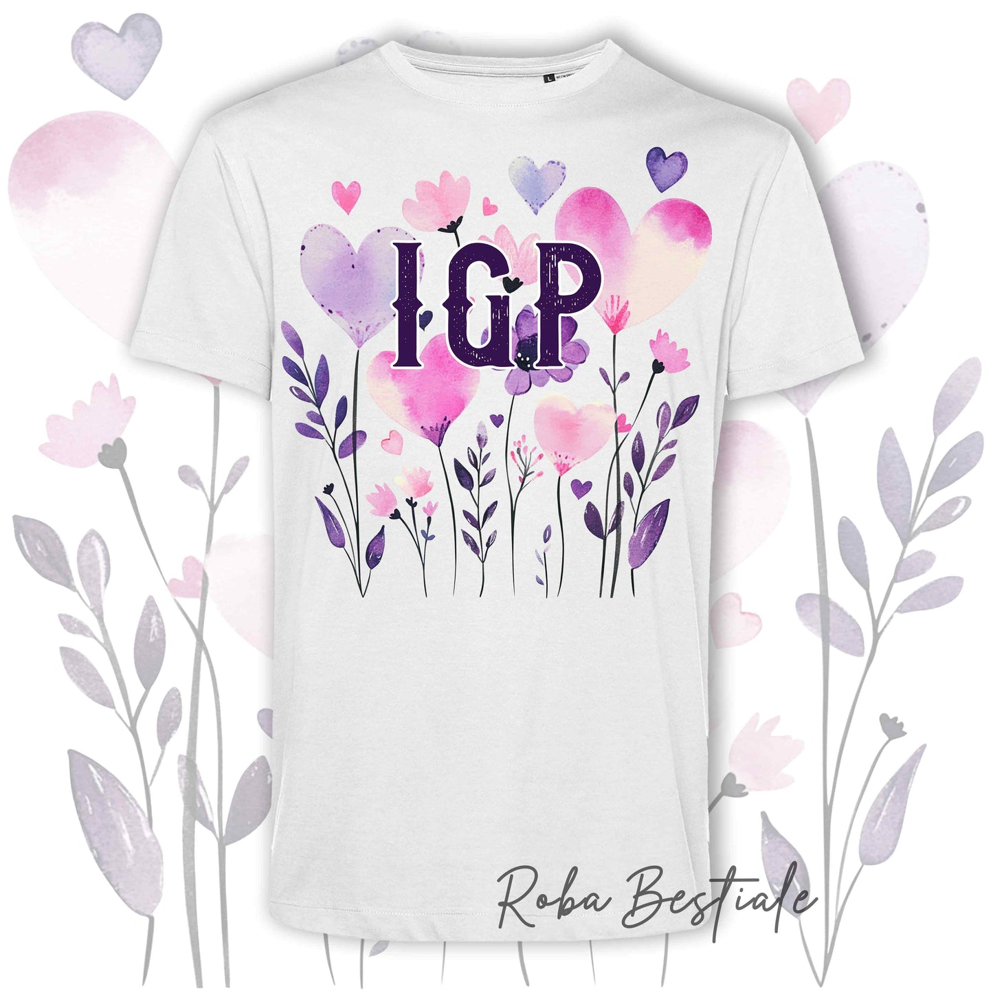 T-Shirt CANDY - IGP - 6 COLORI DISPONIBILI - Uomo o Donna, 100% Cotone, dalla XS alla 5XL