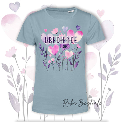 T-Shirt CANDY - OBEDIENCE - 6 COLORI DISPONIBILI - Uomo o Donna, 100% Cotone, dalla XS alla 5XL