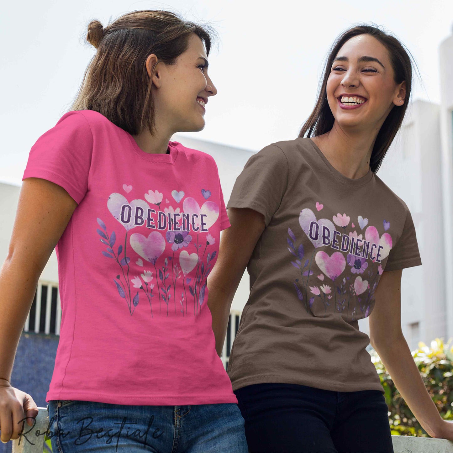 T-Shirt CANDY - OBEDIENCE - 6 COLORI DISPONIBILI - Uomo o Donna, 100% Cotone, dalla XS alla 5XL