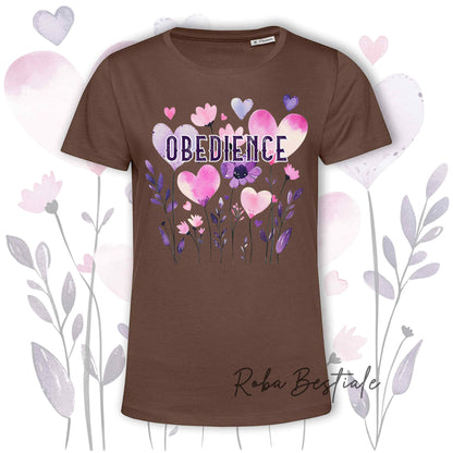 T-Shirt CANDY - OBEDIENCE - 6 COLORI DISPONIBILI - Uomo o Donna, 100% Cotone, dalla XS alla 5XL